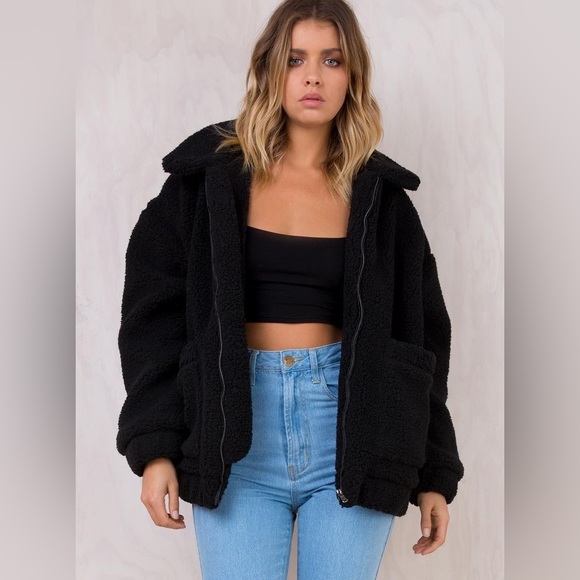 I.AM.GIA Pixie Teddy Coat - Picture 5 of 8